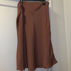 Nordstrom Rack Silk Flowy skirt